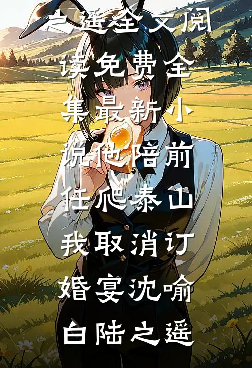 他陪前任爬泰山，我取消订婚宴(沈喻白陆之遥)全文阅读免费全集_最新小说他陪前任爬泰山，我取消订婚宴(沈喻白陆之遥)