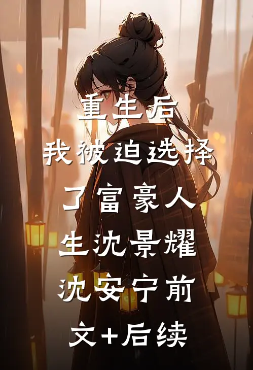 重生后，我被迫选择了富豪人生沈景耀沈安宁前文+后续