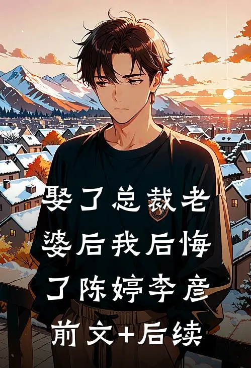 娶了总裁老婆后我后悔了陈婷李彦前文+后续