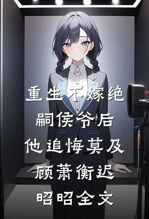 重生不嫁绝嗣侯爷后，他追悔莫及顾萧衡迟昭昭全文