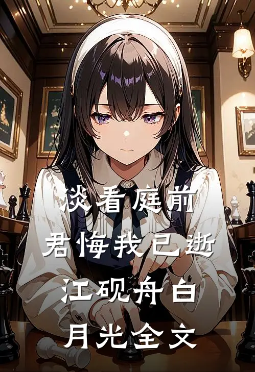 淡看庭前，君悔我已逝江砚舟白月光全文