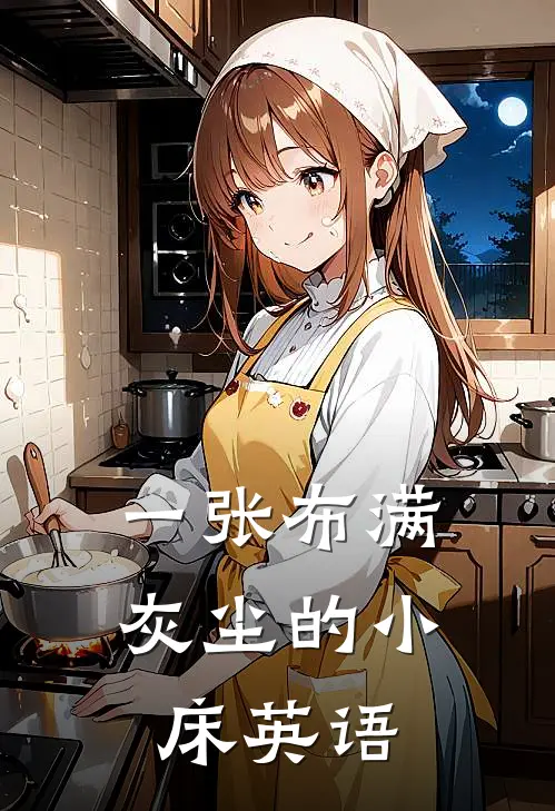 一张布满灰尘的小床英语
