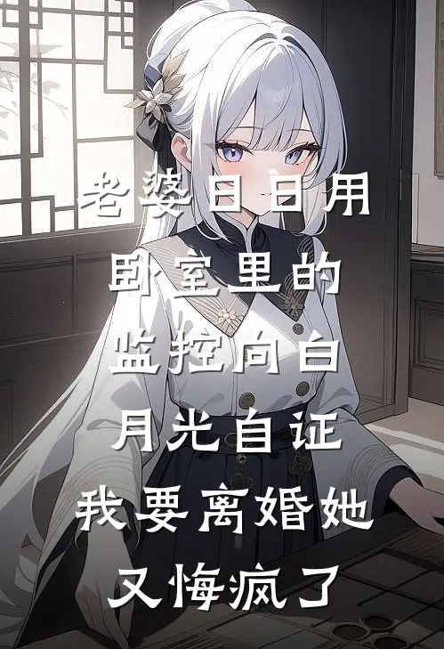 老婆日日用卧室里的监控向白月光自证，我要离婚她又悔疯了