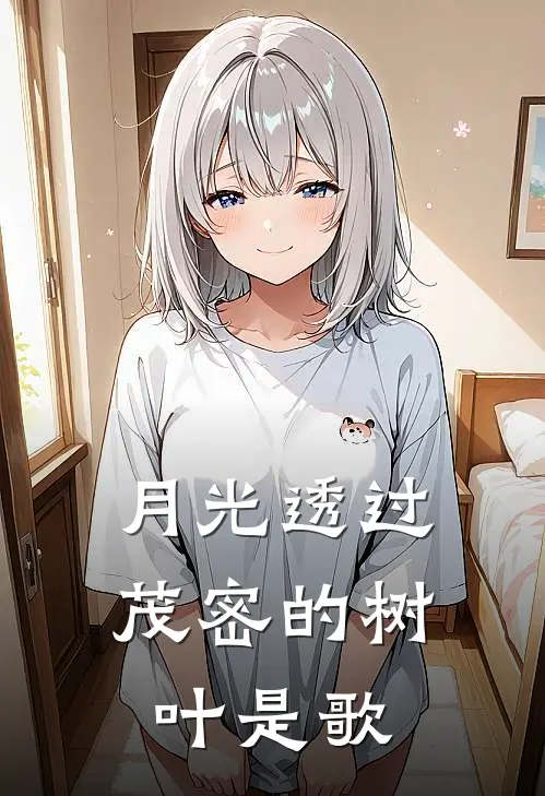 月光透过茂密的树叶是歌