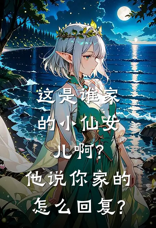 这是谁家的小仙女儿啊?他说你家的怎么回复?