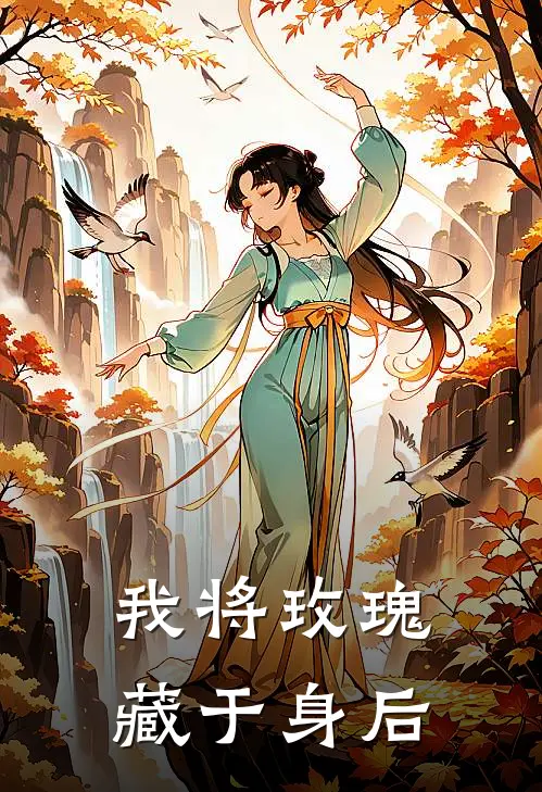 我将玫瑰藏于身后,______________