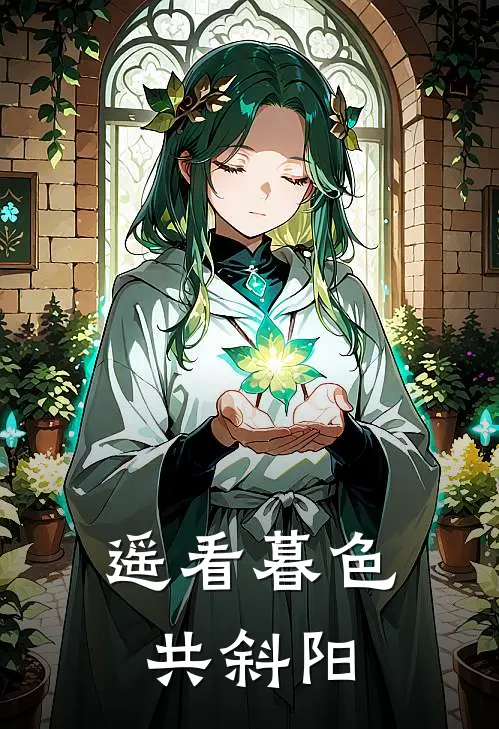 遥看暮色共斜阳