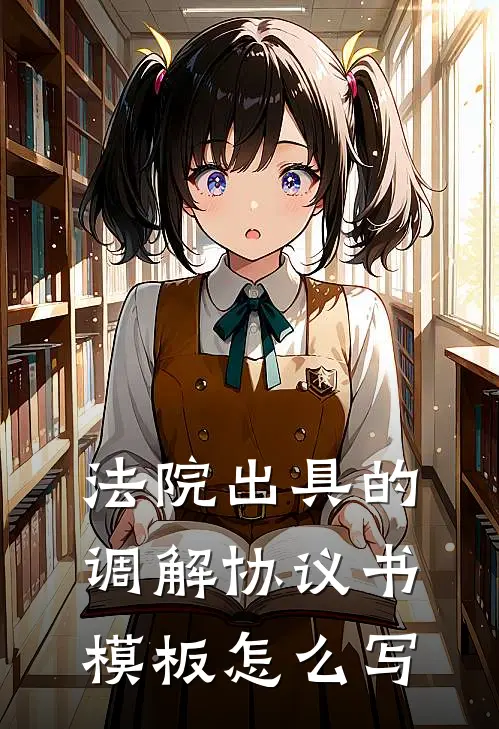 法院出具的调解协议书模板怎么写