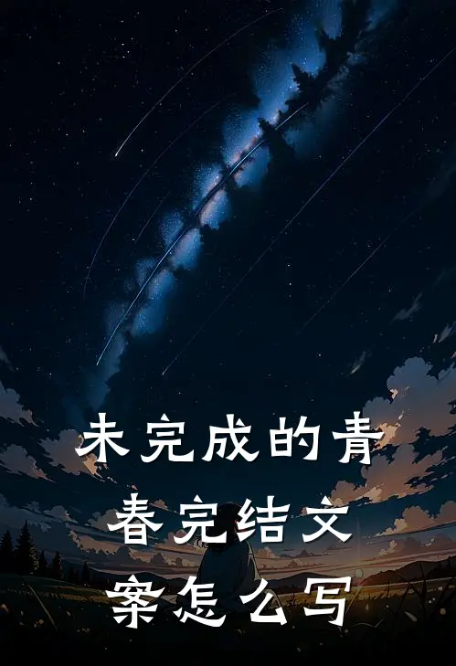 未完成的青春完结文案怎么写