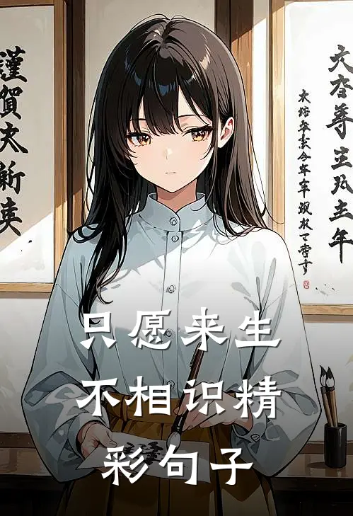 只愿来生不相识精彩句子