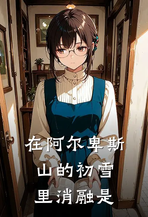 在阿尔卑斯山的初雪里消融是