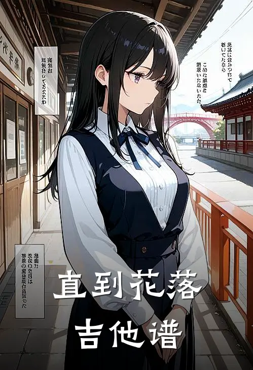 直到花落吉他谱