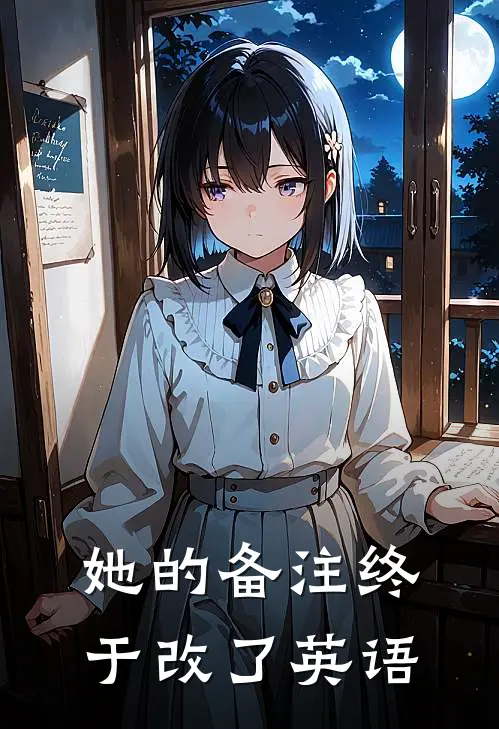 她的备注终于改了英语