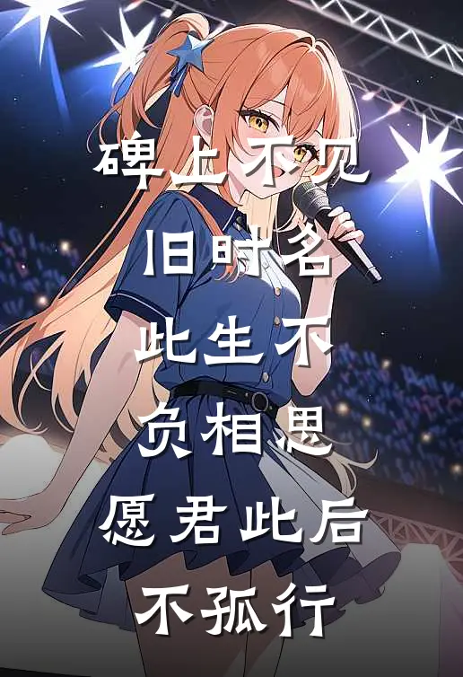碑上不见旧时名,此生不负相思,愿君此后不孤行