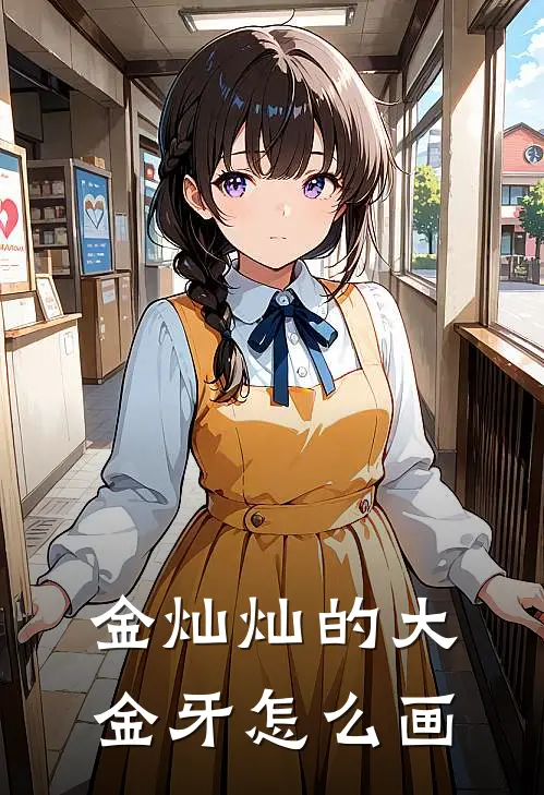 金灿灿的大金牙怎么画