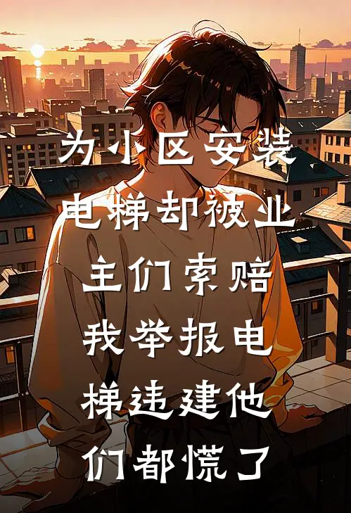 为小区安装电梯却被业主们索赔，我举报电梯违建他们都慌了