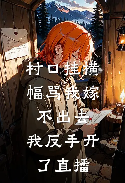 村口挂横幅骂我嫁不出去，我反手开了直播