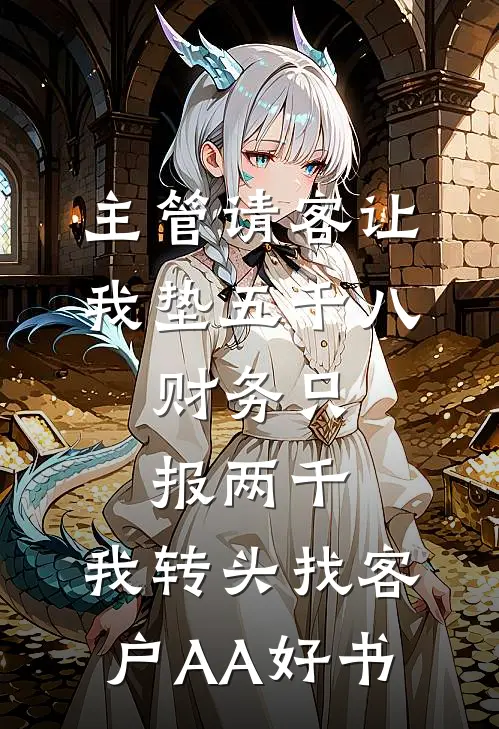 主管请客让我垫五千八，财务只报两千，我转头找客户AA好书