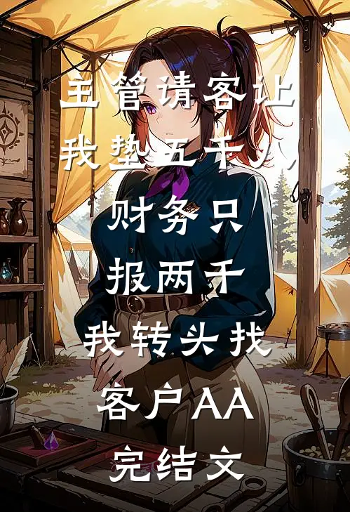 主管请客让我垫五千八，财务只报两千，我转头找客户AA完结文