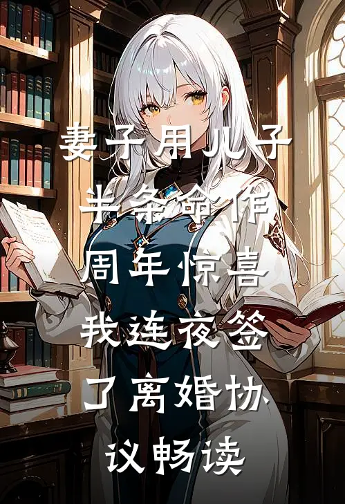 妻子用儿子半条命作周年惊喜，我连夜签了离婚协议畅读