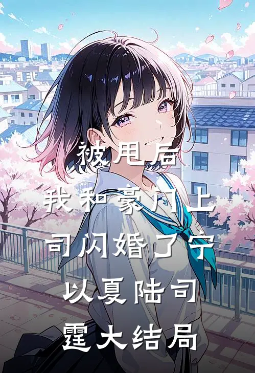被甩后，我和豪门上司闪婚了宁以夏陆司霆大结局