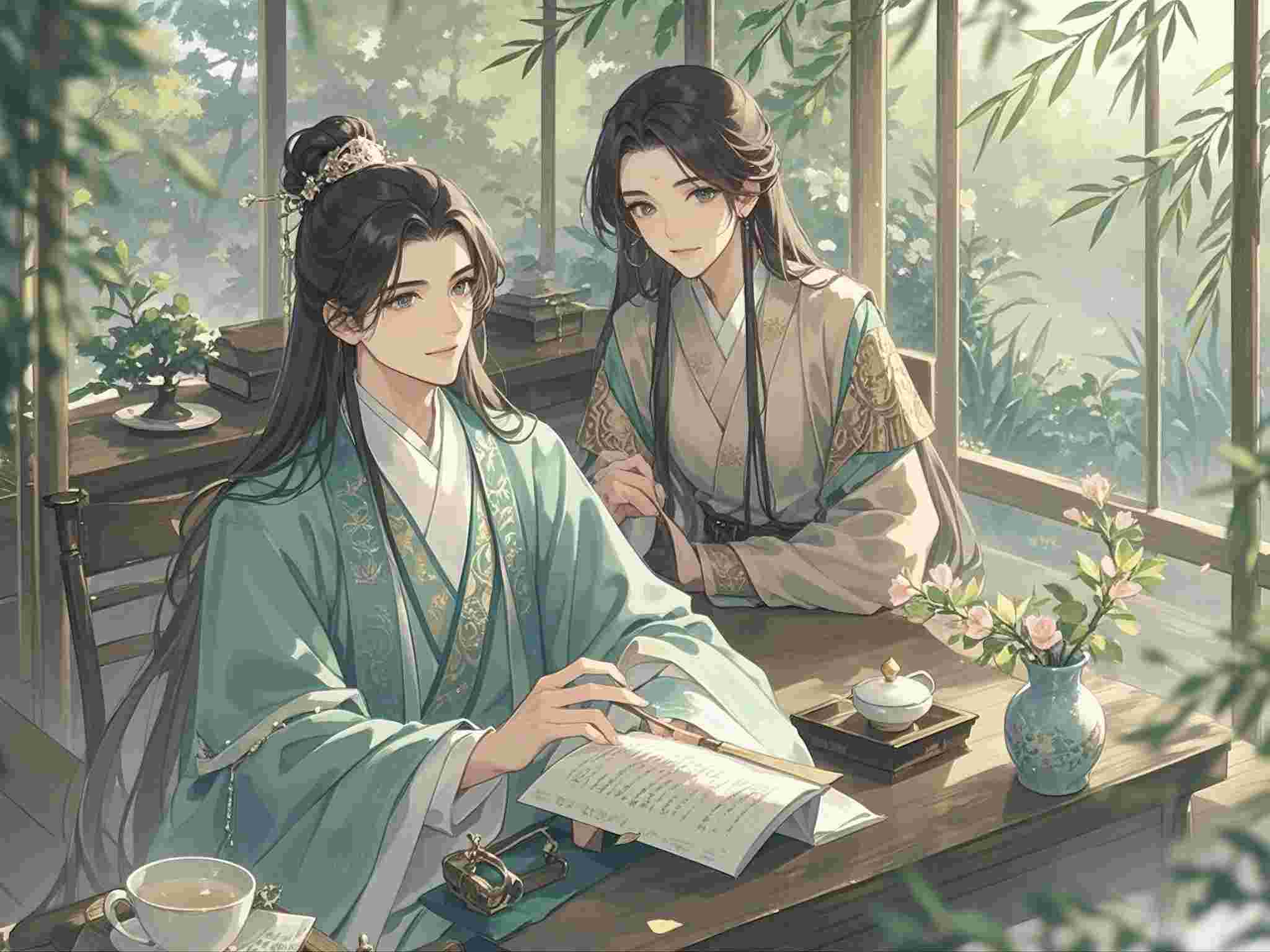 风轻拂他落寞眼眸林风眠商衍